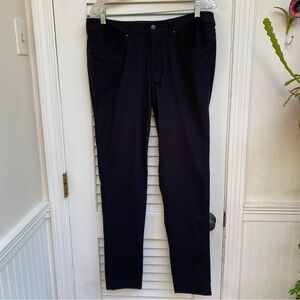 Lululemon Men’s Classic 5 Pocket Black Slim ABC pants 33